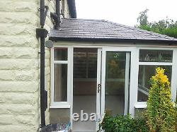 3m x 3m uPVC Edwardian Conservatory with tiled solid warm roof Supplied & Fitted