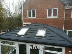 4m x 3m Hipped Edwardian Conservatory with a tiled warm roof Supplied & Fitted