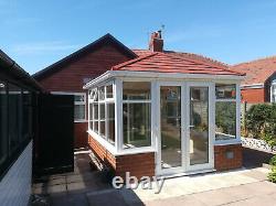 5m x 3m Hipped Edwardian Conservatory With A Tiled Warm Roof Supplied & Fitted