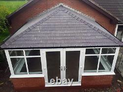 5m x 3m Solid Tiled Replacement Edwardian Conservatory Roof Supplied & Fitted