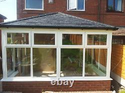 5m x 3m uPVC Edwardian Conservatory With A Tiled Solid Roof Supplied & Fitted
