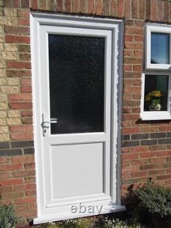 Back / Front Doors Any Size Clear Or Obscure Toughened Glass