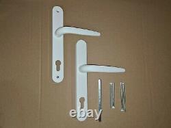 Brand New White Upvc French Doors Locks /handle /glass Any Size Free Delivery