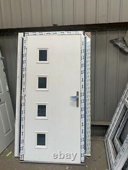 Brand new composite door 975 x 2020 golden oak / white