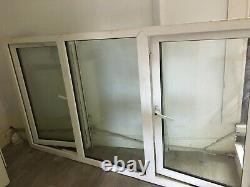 Double glazed White PVC Window