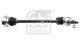 Drive Shaft Fits Bmw X3 E83 2.0d Rear Right 04 To 11 With Abs Driveshaft Febi