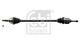 Drive Shaft Fits Citroen C3 1.2 Front Right 2016 On 5-speed Manual Transmission