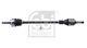 Drive Shaft Fits Citroen Saxo 1.5d Front Right 96 To 04 With Abs Driveshaft Febi