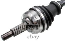 Drive Shaft fits RENAULT SCENIC Mk3 1.5D Front Right 2009 on Driveshaft Febi New
