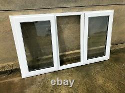 Job Lot Of White Upvc Double Glazed Windows A Half Glazed Door Plus Glass Units