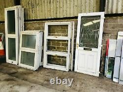 Jot Lot Of Double Glazed Pvc Windows X14 + Pvc Exterior Door, Doors