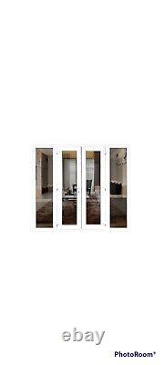 New Upvc French Doors With Side Panels 2100mm X 2100mm With Glass Free Delivery