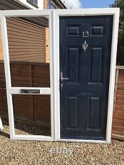 Reclaimed Blue Composite Front Door & Side Panel W1685mm X H2075mm or 2090