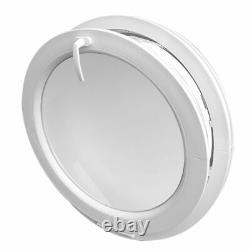 Round Window TILT White uPVC Frosted Glass 500 600 650 700 750 800 mm
