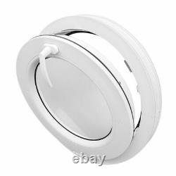 Round Window TILT White uPVC Frosted Glass 500 600 650 700 750 800 mm