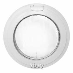Round window AWNING White uPVC 650 700 750 800 mm Circular Porthole