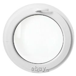 Round window TILT white 500 550 600 650 700 800 900 1000 mm uPVC hopper porthole
