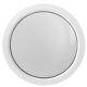 Round Window White Upvc Opaque Frosted Glass 50 55 60 70 80 90 100 Cm Circular
