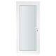 White Upvc Back Door With Cill 910mm X 2100mm Obscure Glass Free Delivery