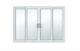 White, Triple Glazed, Upvc Sliding Patio Doors 4670 X 2040 Oxxo