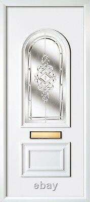 White Upvc Front Doors Any Size Available From 850mm Width Free Delivery
